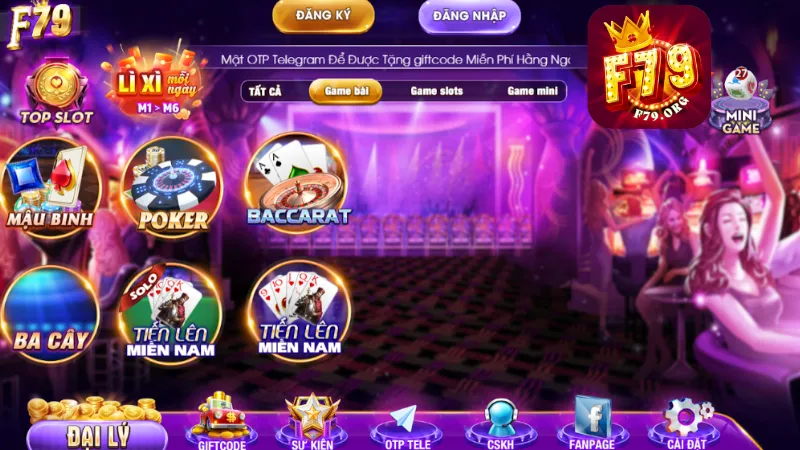 Cách vào sảnh game bài trên cổng game F79 Cách vào sảnh game bài trên cổng game F79