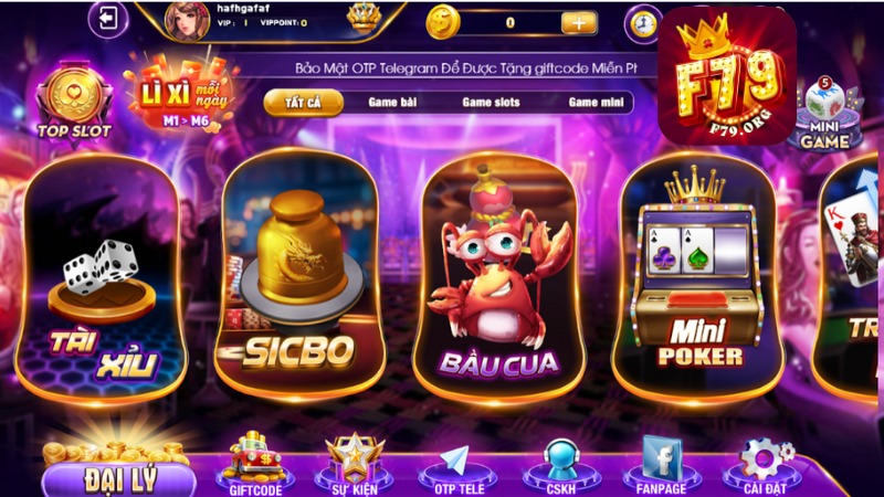 Cập nhật những gói Giftcode F79 ngon nhất 2025