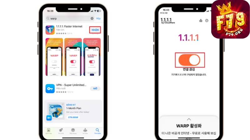 Hướng dẫn tải 1.1.1.1 để truy cập cổng game F79 Hướng dẫn tải 1.1.1.1 để truy cập cổng game F79